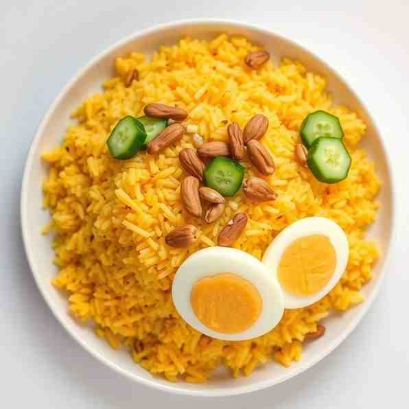 Make Nasi Kuning - Easy Rice Cooker Coconut Rice Recipe